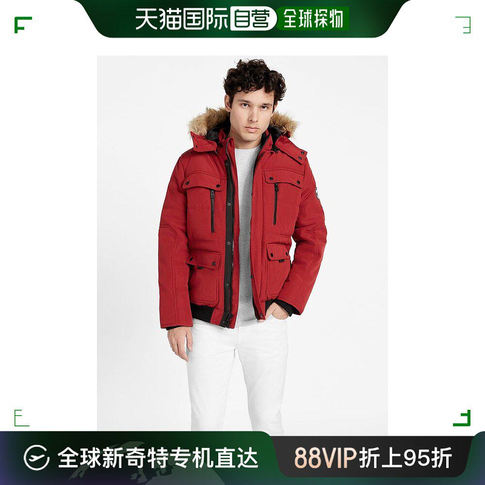 【美国直邮】guess 男士 羽绒服夹克