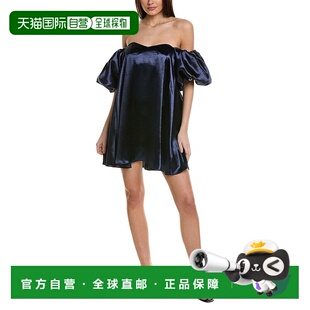 自营 Caroline Constas Palmer 迷你连衣裙 - 蓝色 美国奥莱直发