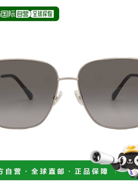 自营Jimmy Choo Brown gradient Square Ladies Sunglasses HESTE