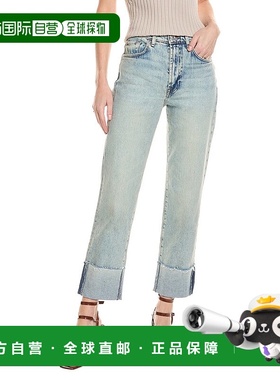 自营 7 For All Mankind Logan Frost Stovepipe Jean - 多色 美