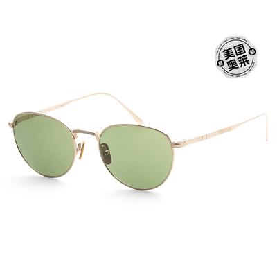 Persol 男士 51 毫米金色太阳镜 PO5002ST-80004E-51 - 金色 【美