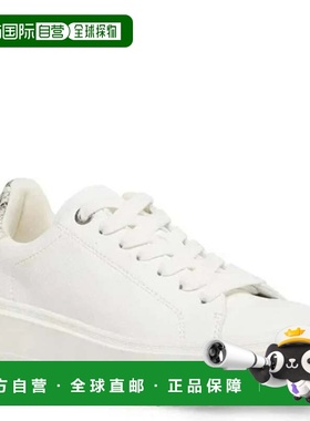 自营Steve Madden Catcher Sneakers Women's White Leather Life