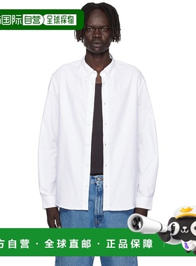1h可退 香港直邮潮奢 A.P.C. 男士 白色 Greg 衬衫 COECKH12499