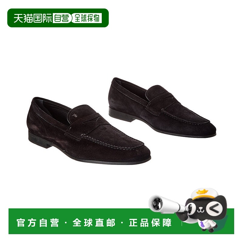 自营tod'sTOD的绒面鞋（真正的初恋）-黑色 美国奥莱直发
