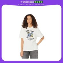 【美国直邮】rvca 女士 上装T恤短袖纯棉衬衫