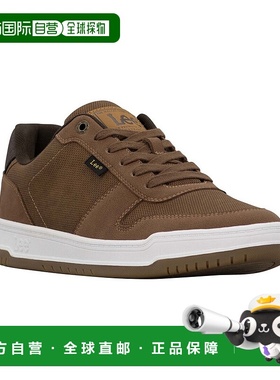 自营Lee Spector Too Sneaker - Beige 男鞋美国直发奥莱