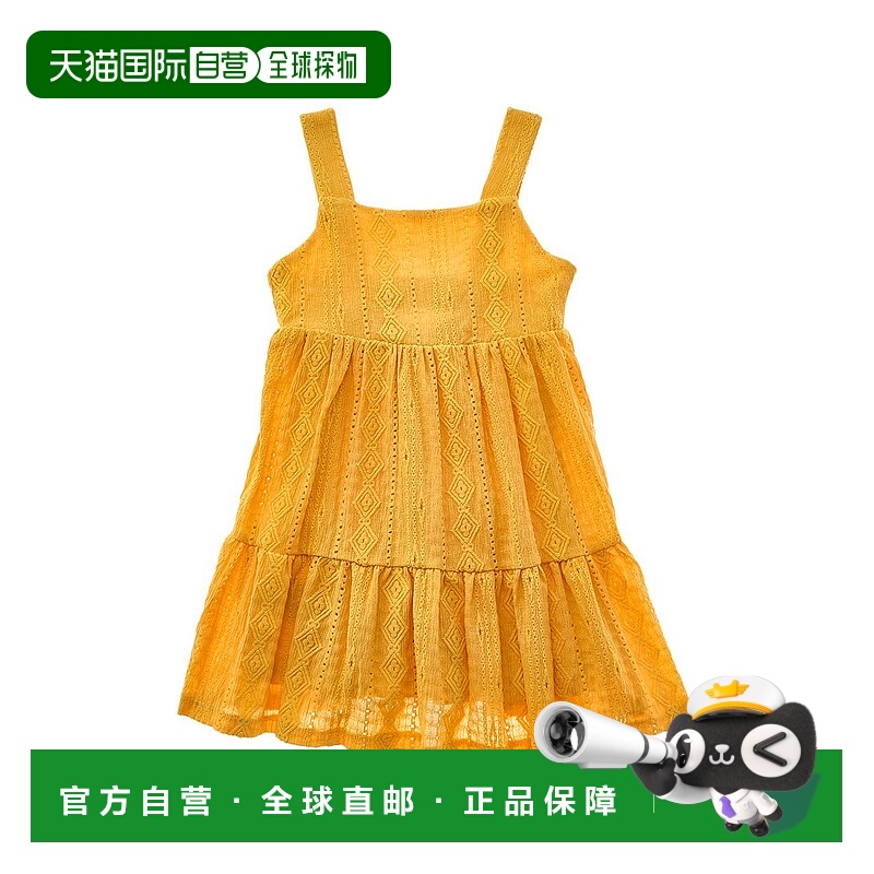 自营 Mayoral针织夏季连衣裙-黄色 美国奥莱直发