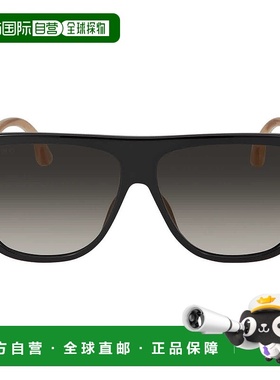 自营Jimmy Choo Gray SF Gold Browline Ladies Sunglasses SUVI/