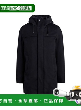 自营Herno Cashmere Men's Coat - black 美国奥莱直发