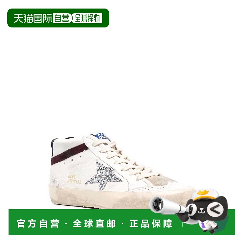 自营golden gooseWomen's Mid Star Nappa Upper Toe And Spur Gl