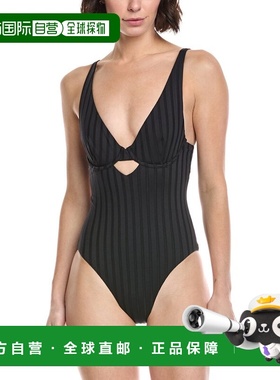 自营Vitamin A Rossi Underwire One-Piece - black 美国奥莱直发