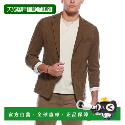 自营BOSS Hugo Boss Hanry Corduroy Blazer - green 美国奥莱直