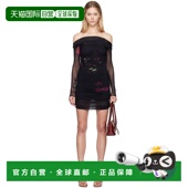 香港直邮潮奢 黑色 Blumarine 1h可退 蓝色情人 女士 Rose Print