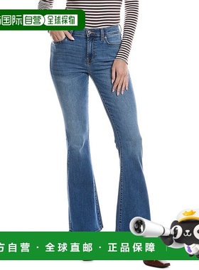 自营7 for all mankind7为全人类Ali Meknes高腰牛仔裤-蓝色 美国