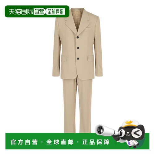自营salvatore ferragamoSingle-Breasted Suit With Notched Lap