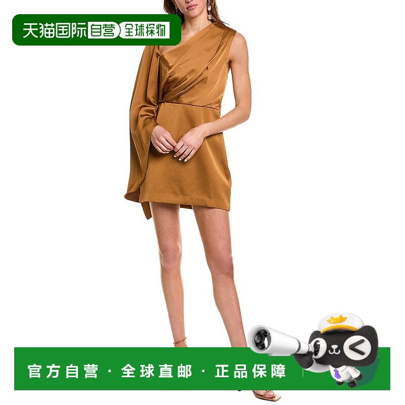自营Significant Other Annabel Mini Dress - gold 美国奥莱直发