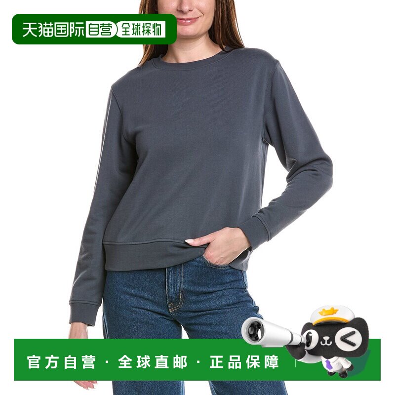 自营Vince套头运动衫-蓝色卫衣 美国奥莱直发