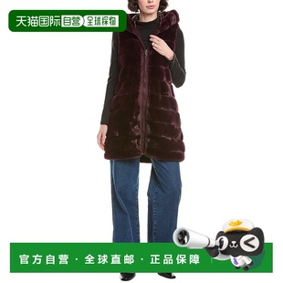 红色 自营Via West Long 美国奥莱直发背心 Spiga