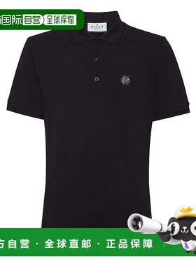 自营 philipp pleinPolo 衫 SS Stones Skull&Bones - 黑色 美国