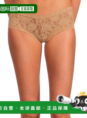 自营Women's Hanky Panky Signature Lace Boyshort Beige Stretc