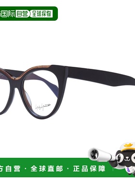 自营Yohji Yamamoto Plastic Glasses Women's (Frames) - brown