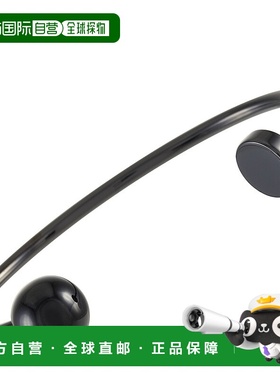 自营 Calvin Klein 黑色 PVD 镀层不锈钢开口手镯 - 多色 美国奥