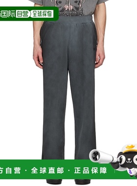 1h可退 香港直邮潮奢 Izzue 男士 灰色 Spray 运动裤 IZXPTN6706S