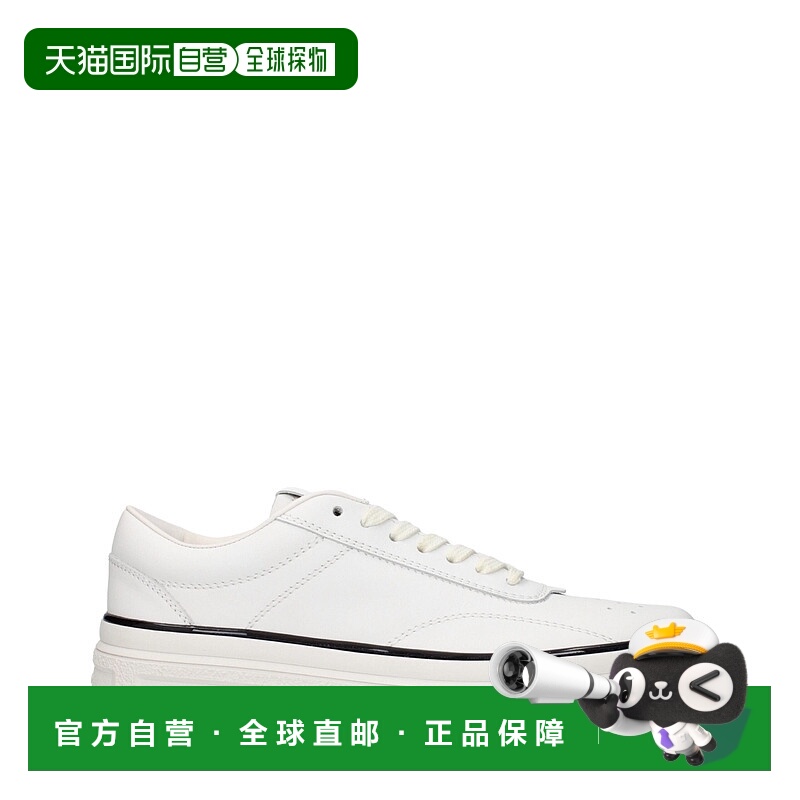 自营Jil Sander Leather Platform Women's Sneakers - white 美