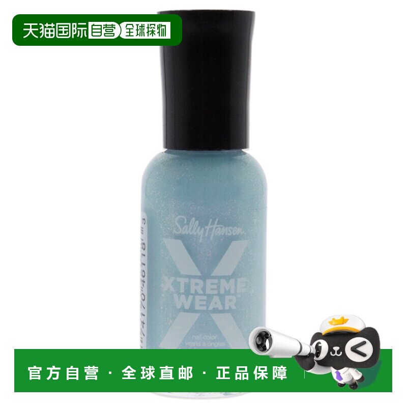 美国直邮Sally Hansen莎莉汉森极持色指甲油-413蓝色闪电女正品