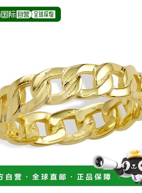自营 savvy cie jewels 宽链带 黄色 美国奥莱直发戒指配饰