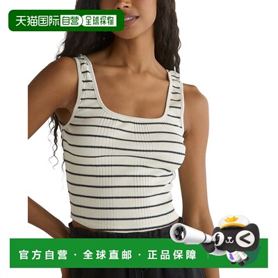 自营Bella Dahl Sleeveless Square Neck Top - red 美国奥莱直发