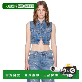 自营 王 Shrunken 牛仔 亚历山大 蓝色 Wang Alexander 潮奢 女士