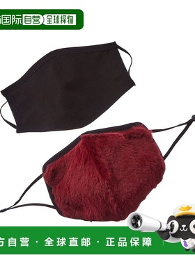 自营Adrienne Landau 2pc Face Warmer & Cloth Face Mask Set -