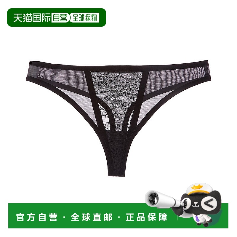 自营Wolford Bonded To Leavers Thong - black 美国奥莱直发
