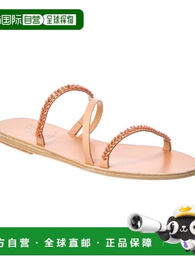 自营 Ancient Greek Sandals Apli Polytimi 皮革凉鞋 - 米色 美