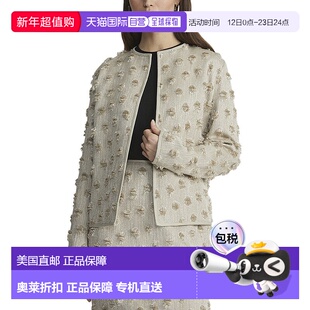 自营 lafayette 148 new yorkLafayette 148纽约亚麻混纺夹克-白