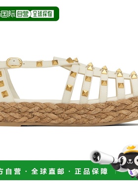 1h可退 香港直邮潮奢 Valentino 华伦天奴 女士 白色 Rockstud Co