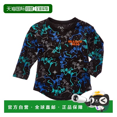 自营Chaser Grateful Dead Henley - black 美国奥莱直发