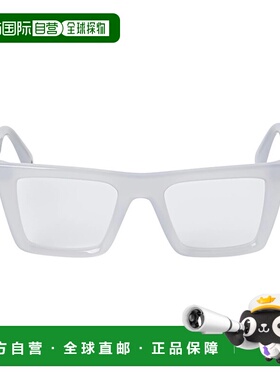 自营 off-white米白色7S长方形眼镜-灰色 美国奥莱直发