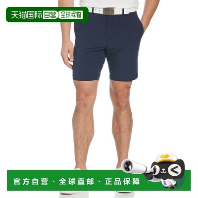 自营original penguin原版企鹅皮特高尔夫短裤男式42黑色虹膜9英J