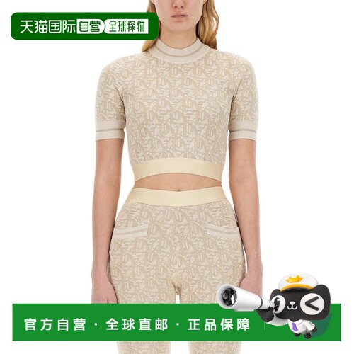 自营palm angelsMonogram Jersey - neutrals 美国奥莱直发