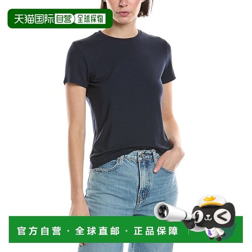 自营 Vince圆领T恤-蓝色 美国奥莱直发