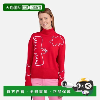 1h可退 美国直邮Rossignol女士JCC高领毛衣（红色）RLNWO1630000L
