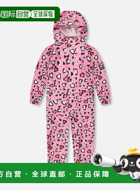 自营deux par deuxRain One-Piece in Polyurethane Pink Heart P