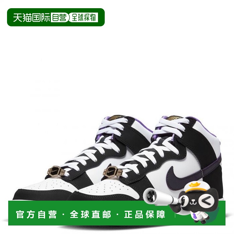 自营Nike Dunk High Premium EMB DR9512-001 Men's White World