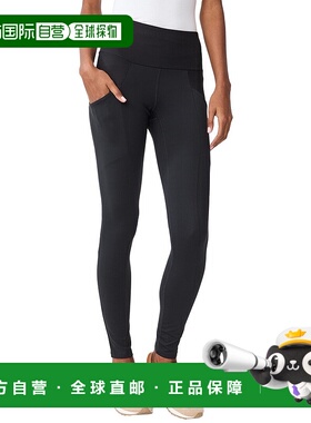 自营J.McLaughlin阿贡腿-黑色 美国奥莱直发运动裤紧身裤