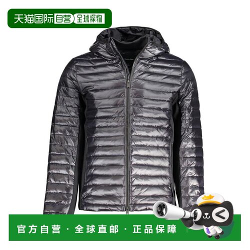 自营Calvin Klein Nylon Men's Men's Jacket - black 美国奥莱直