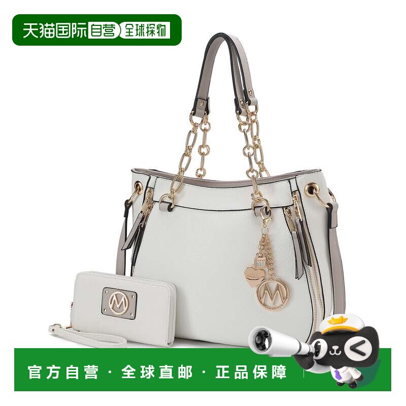 自营mia k collectionLina 女士单肩包和钱包套装，Mia K 出品 -图片