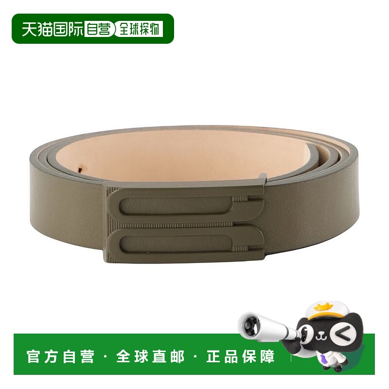 自营victoria beckhamTonal Regular Frame Belt - Leather - Kha