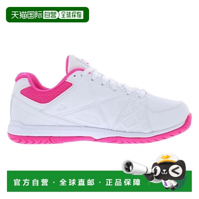 自营Fila Double Bounce 3 5PM00606-154女白色粉色泡菜鞋RHS8406